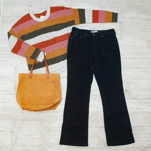 Levi's Signature Stretch At Waist Bootcut Jeans in Black size 12